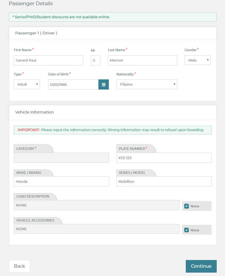 Barkota Online Booking Search Rolling Cargo