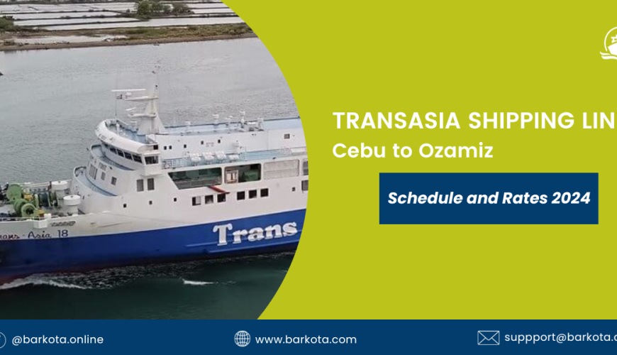 Cebu to Ozamiz Ferry Schedule and Rates 2024