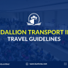 medallion transport travel guidelines