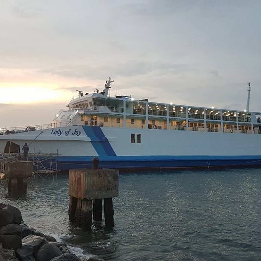 Cebu to dipolog ferry vessel
