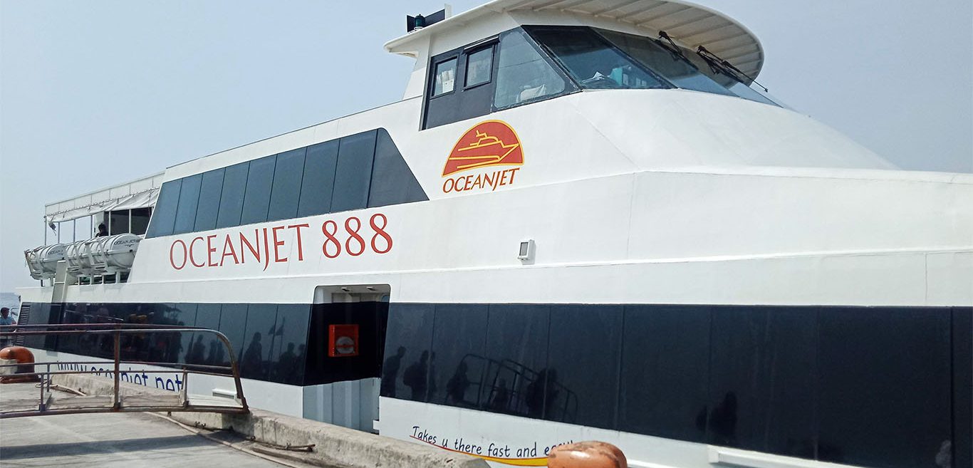 OceanJet Cebu to Camotes vessel