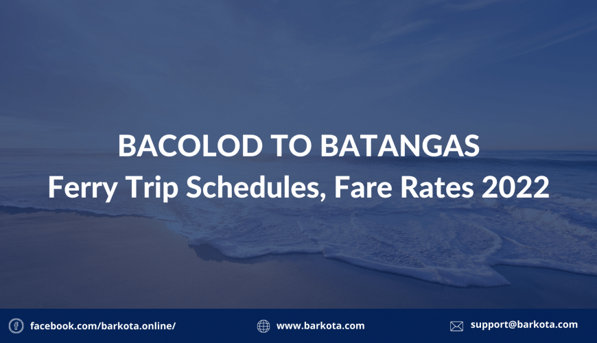 Batangas to Bacolod Trip