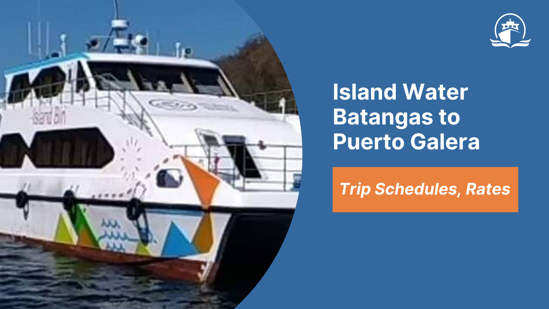 Island water batangas to puerto galera schedule