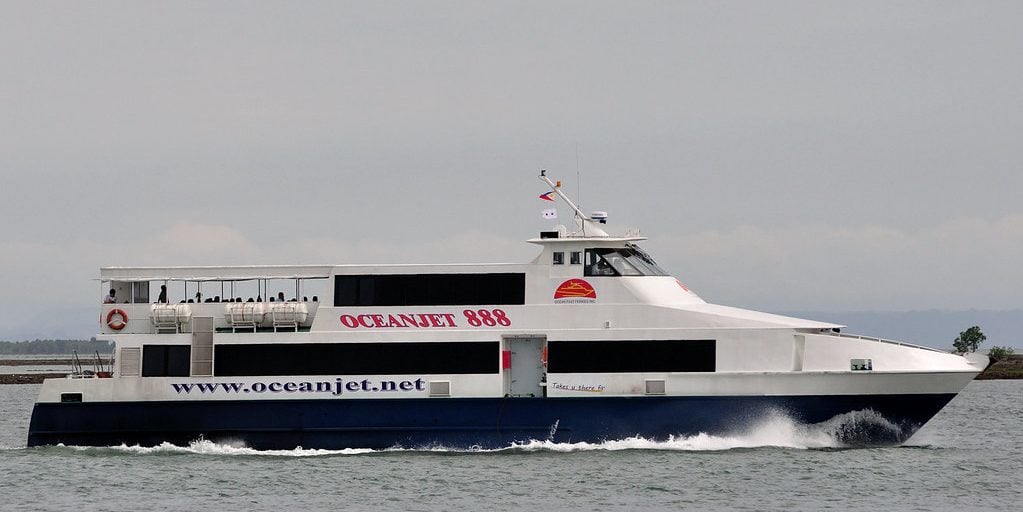 OceanJet Tagbilaran to Larena ferry