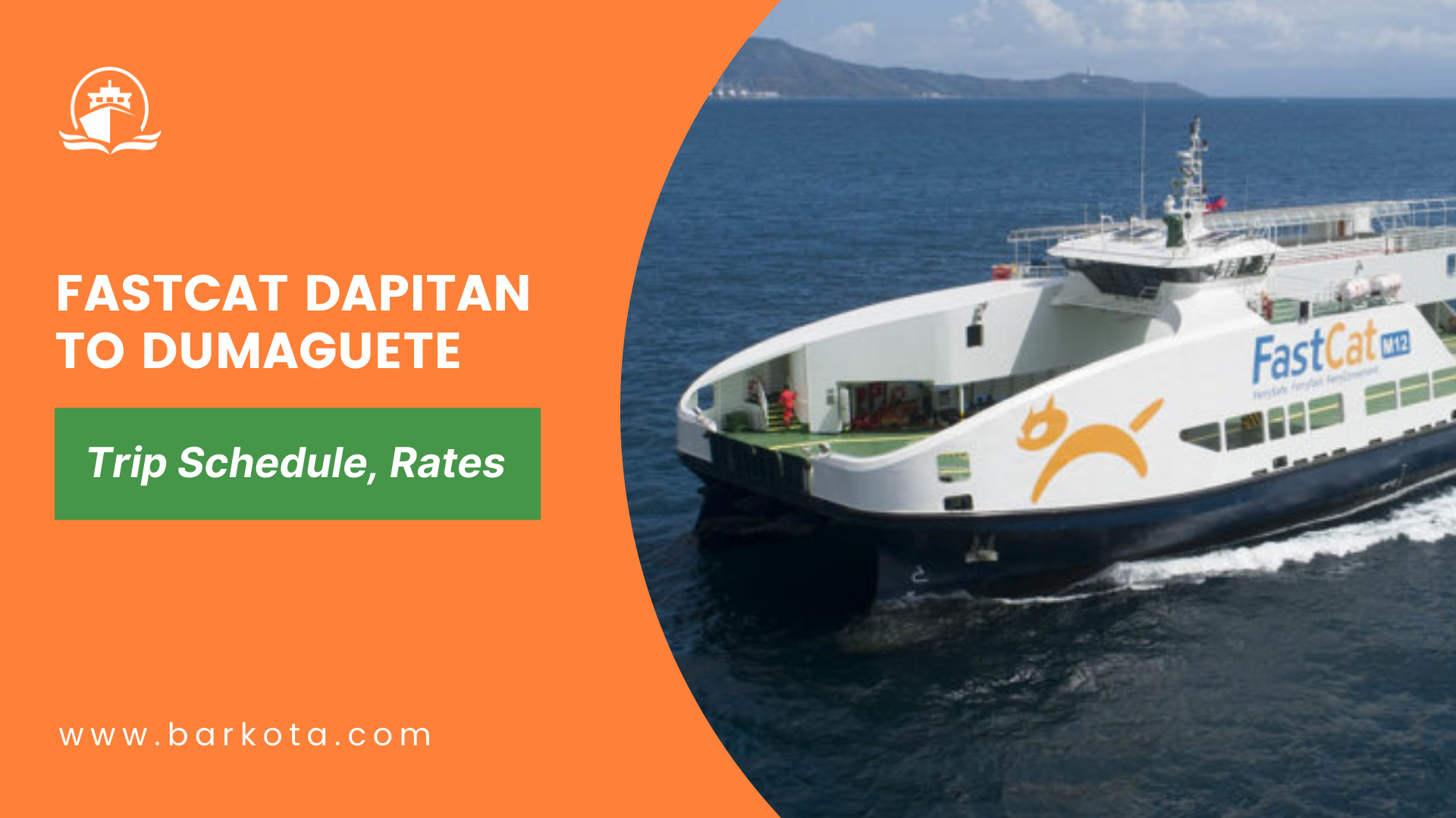 FastCat Dapitan to Dumaguete Ferry