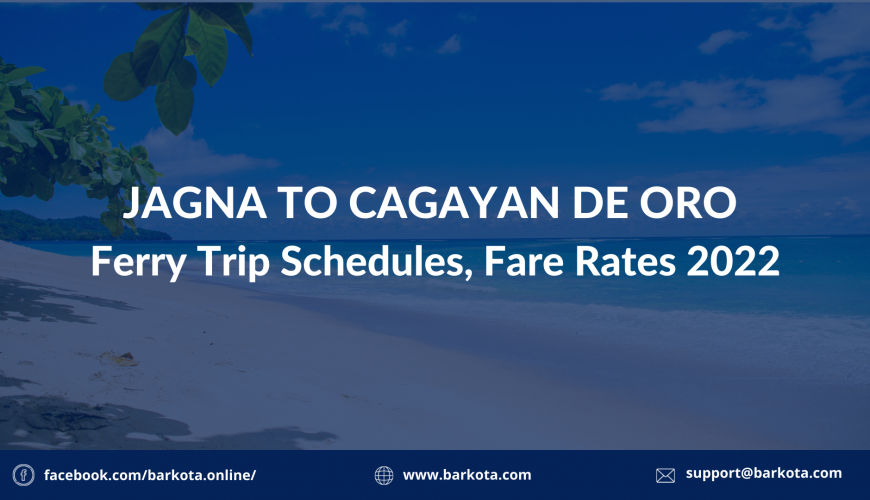 Jagna to Cagayan de Oro Schedule