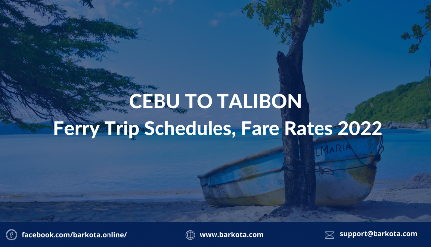 Cebu to Talibon Ferry Schedule