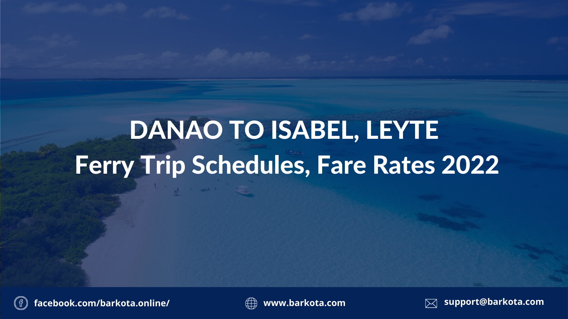Danao to Isabel Schedule Fare Rates