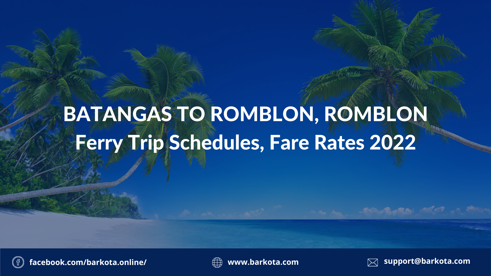 Batangas to Romblon Ferry Schedule and Fare Rates