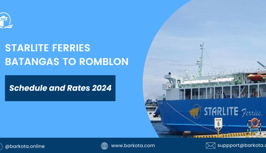 Batangas to Romblon Ferry Schedule, Fare Rates 2024