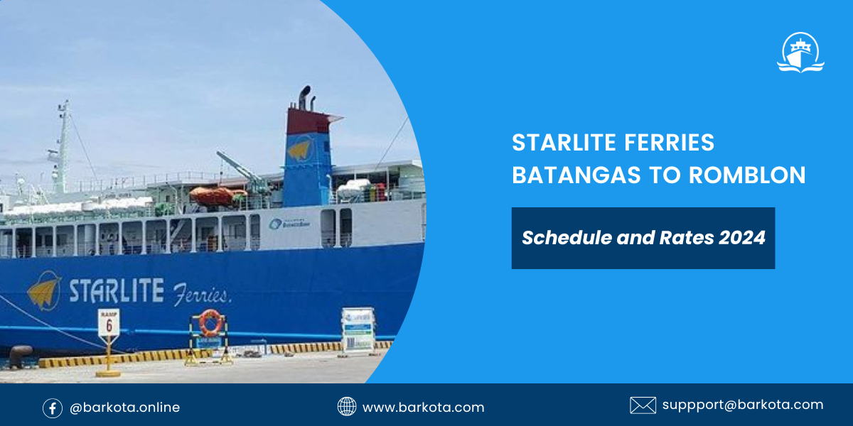 Batangas to Romblon Ferry Schedule, Fare Rates 2024