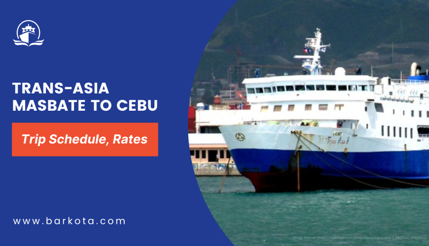 Trans-Asia Masbate to Cebu schedule 2022