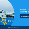 Starlite Cebu to Surigao Schedule Online, Fare Rates 2024