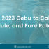 Seacat 2023 Cebu to Calbayog