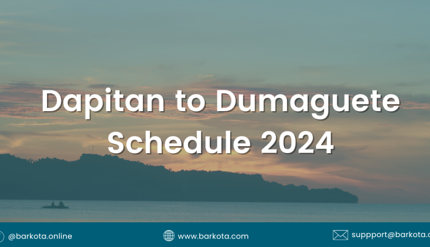 Dapitan to Dumaguete Ferry Schedule