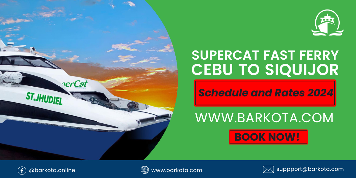 Cebu to Larena, Siquijor Ferry Schedule