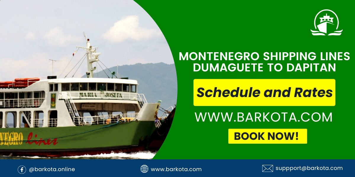MONTENEGRO SHIPPING LINES DUMAGUETE TO DAPITAN