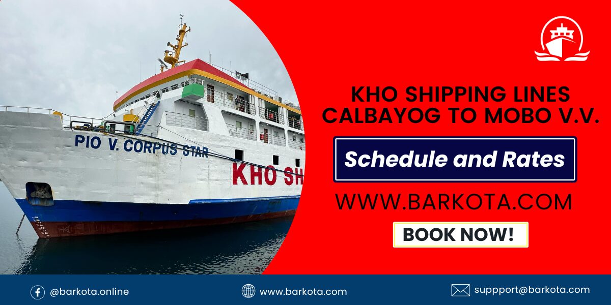 Kho Shipping Calbayog to Mobo and Vice Versa